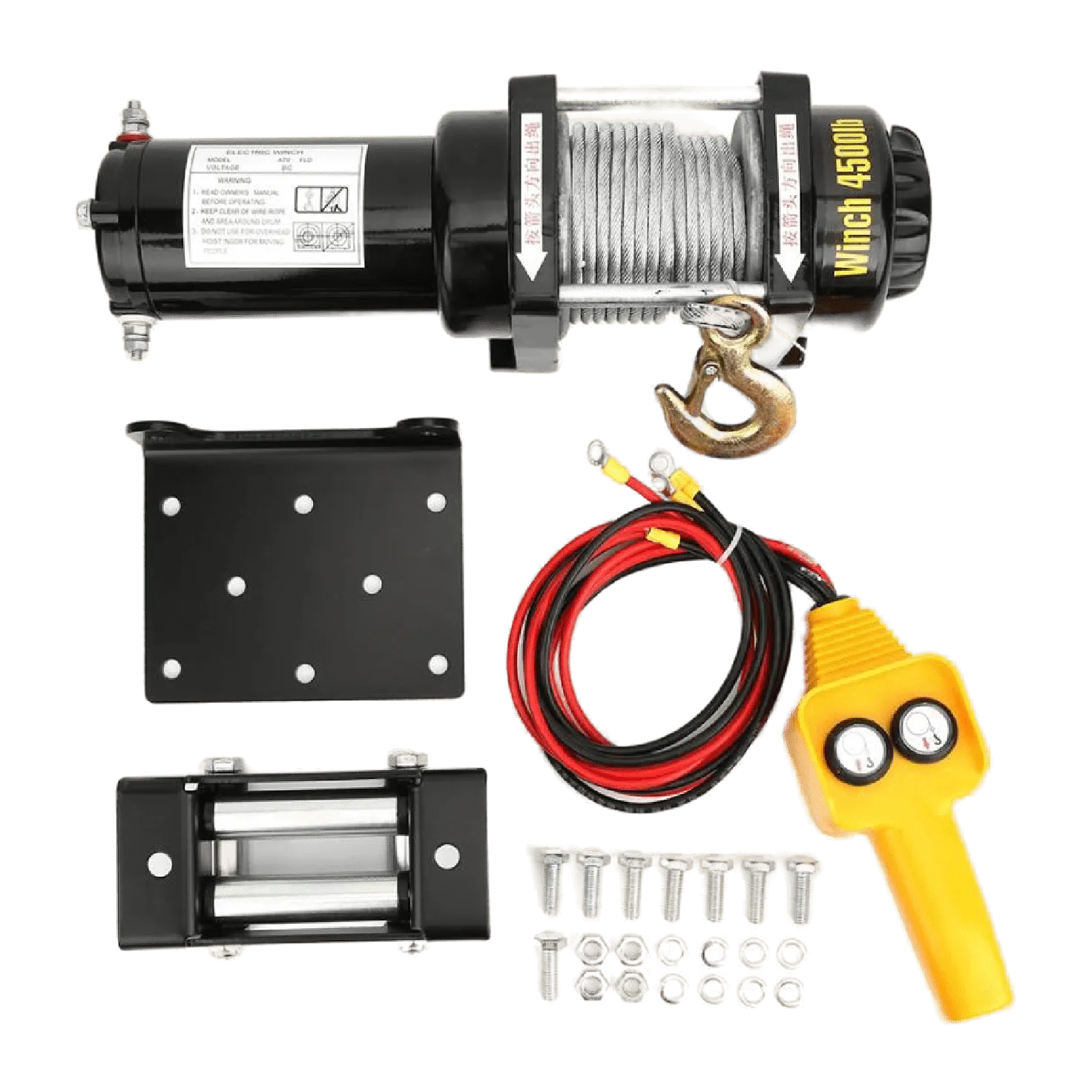 фото лебедка автомобильная el lb 3500 1590кг 12в euro-lift