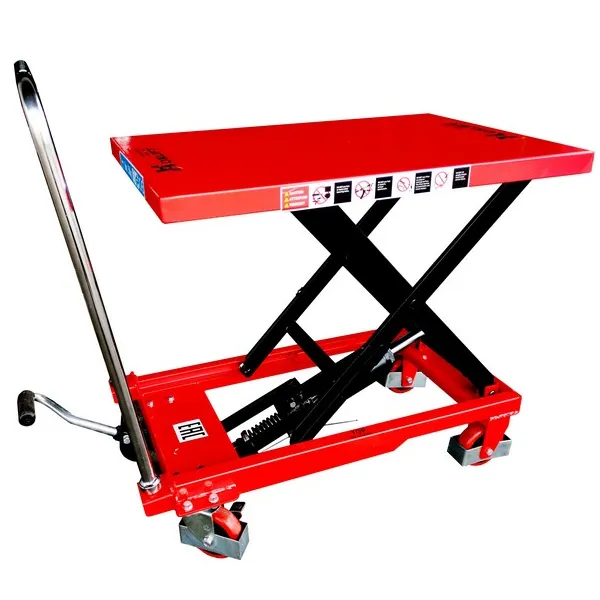 фото гидравлический подъемный стол передвижной oxlift oxf-15 720 мм 150 кг