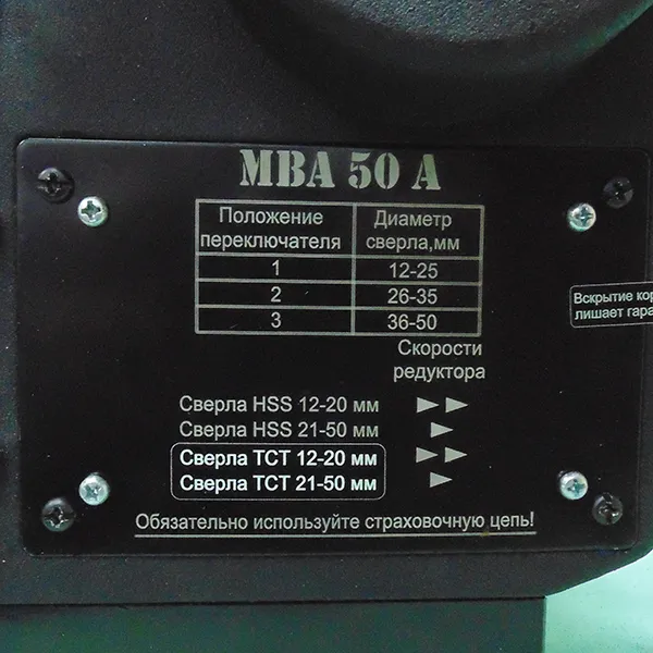 фото мва-50 авто weldon 19 станок на магнитном основании с автоподачей