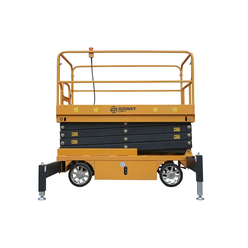 фото подъемник ножничный несамоходный sjy-0.5-7 (380в; 500 кг; 7 м) smartlift