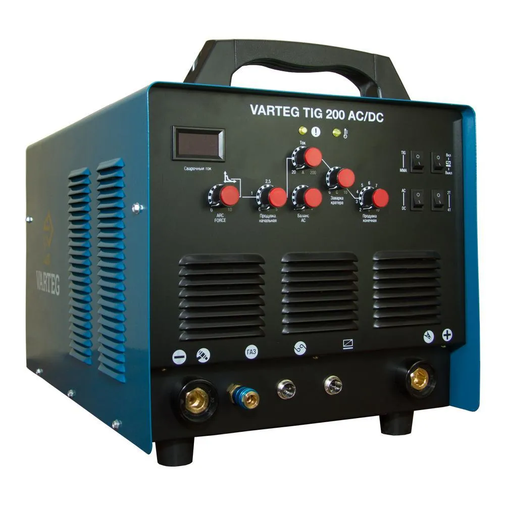 фото сварочный аппарат foxweld varteg tig 200 ac/dc (6149)