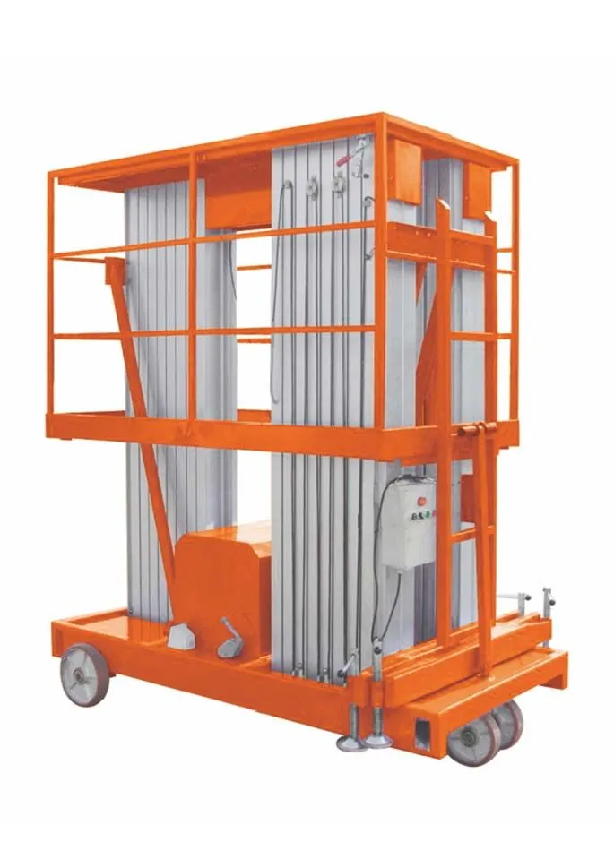 фото подъемник мачтовый телескопический 250 кг 12 м tor gtwy12-320 ac 220v 3-мачтовый (от сети) (g)