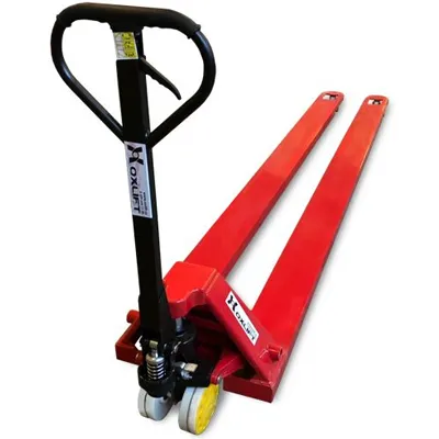 фото длиновильная гидравлическая тележка oxlift ox20-pu200