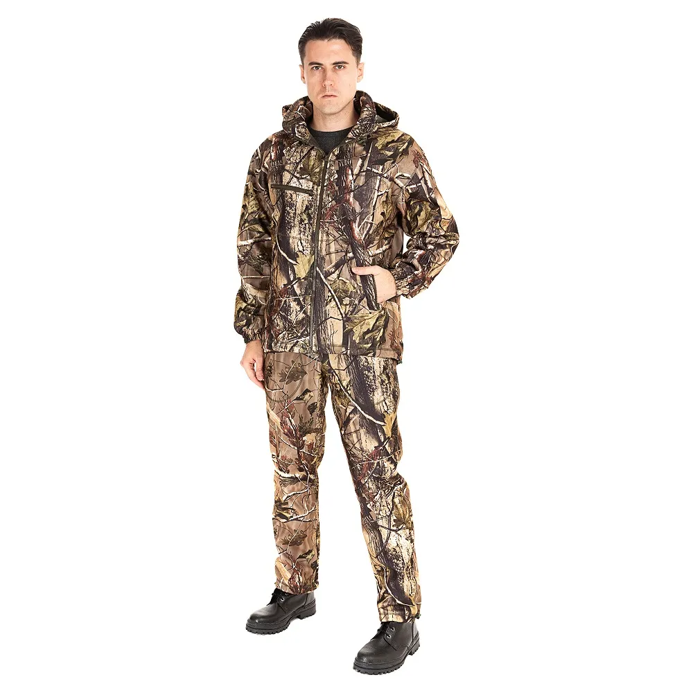 фото костюм демисезонный никс (тк.alova windblock) брюки huntsman, кмф светлый лес