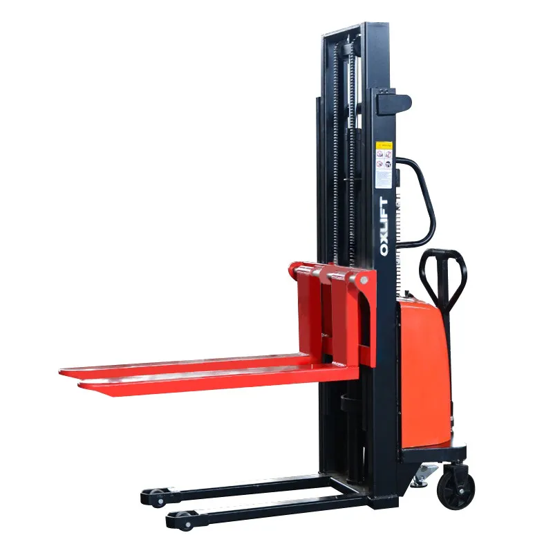 фото штабелер с электроподъемом oxlift ses2510 (1000 кг)