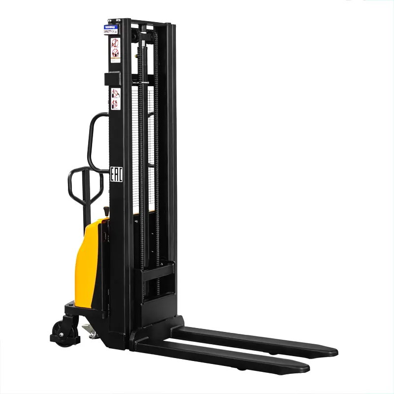 фото штабелер с электроподъемом bda 1535 (1500 кг; 3,5 м; 12в / 120ач) smartlift