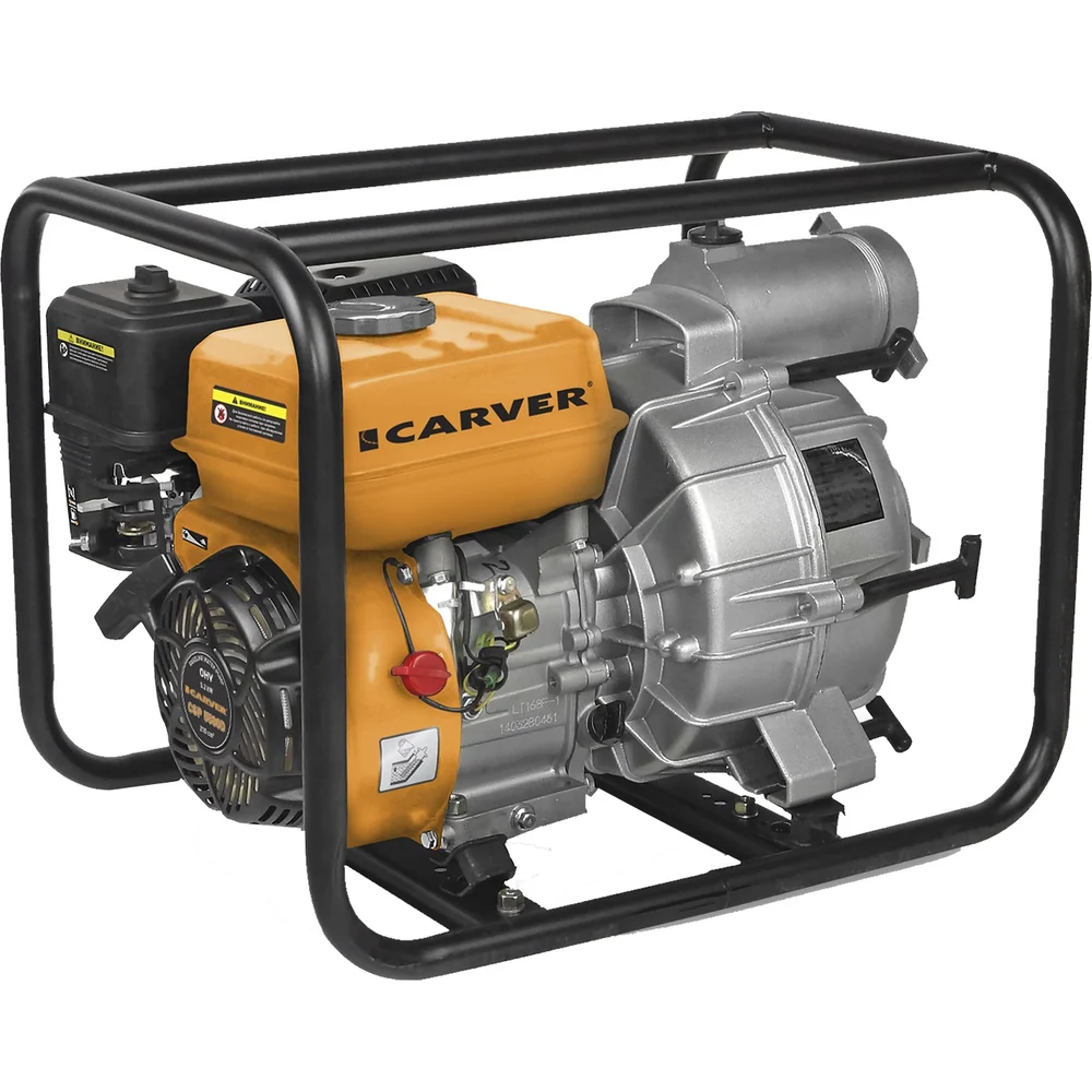 фото мотопомпа для грязной воды carver cgp 5580 d