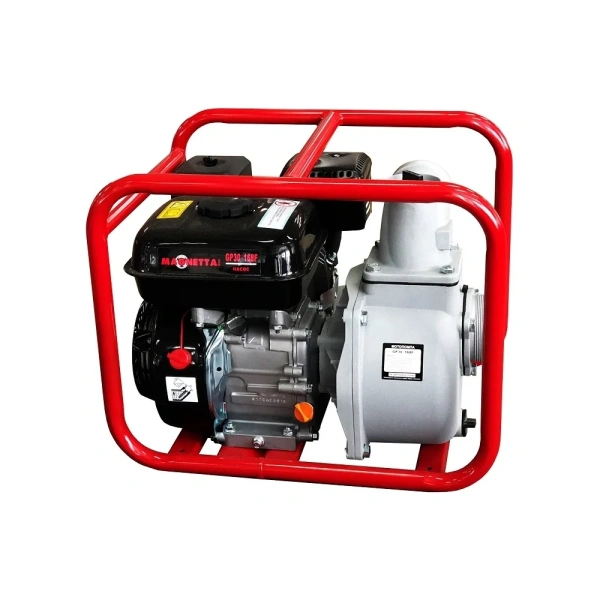 фото бензиновая мотопомпа magnetta gp30-168f