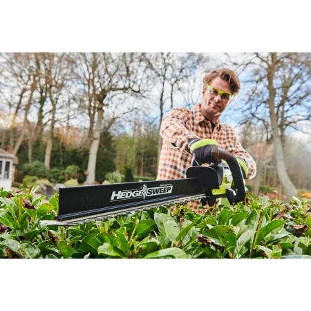 фото бесщеточный кусторез ryobi max power 36в ry36htx65a-0 5133005076