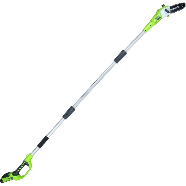 фото аккумуляторный высоторез greenworks g24ps20