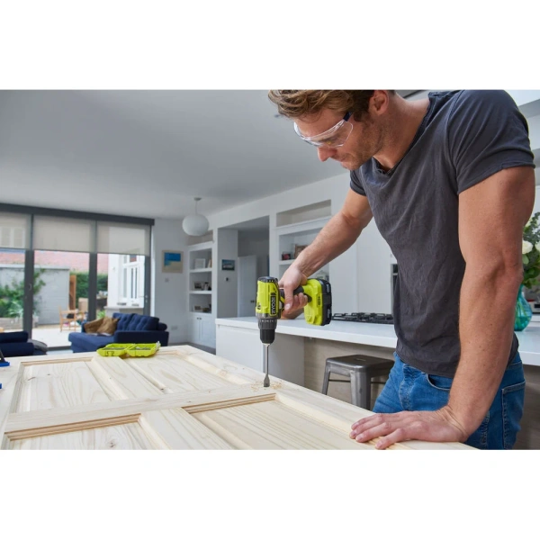 фото аккумуляторная дрель-шуруповерт ryobi one+ r18dd2-0