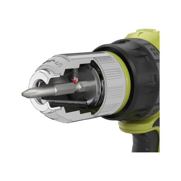 фото аккумуляторная дрель-шуруповерт ryobi one+ r18dd7-0