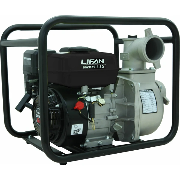фото мотопомпа lifan 80zb30-4.8q