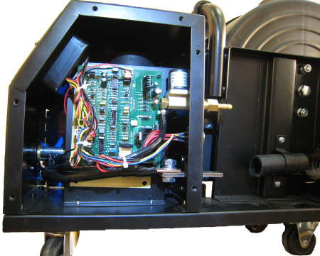 фото закрытый подающий механизм, 4 ролика для pro mig/mma-400/500f / wire feeder
