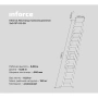 фото трехсекционная лестница inforce лп-03-09