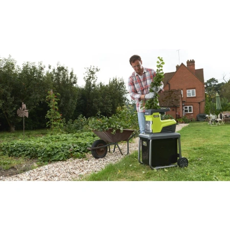 фото садовый измельчитель ryobi rsh3045u