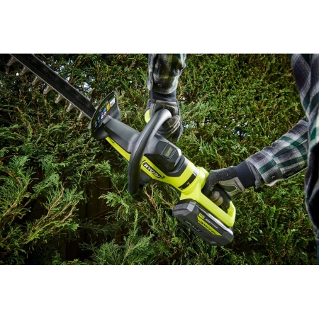 фото бесщеточный кусторез ryobi max power 36в ry36htx65a-0 5133005076
