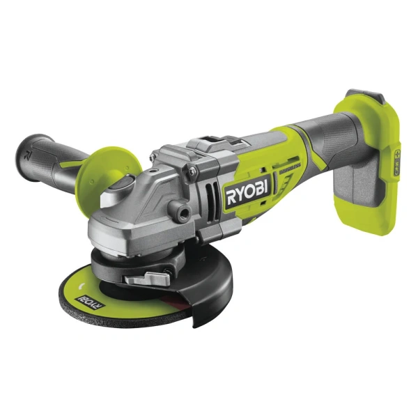 фото бесщеточная болгарка (ушм) ryobi one+ r18ag7-0