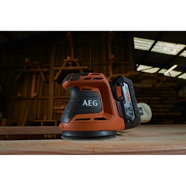 фото эксцентриковая шлифмашина aeg bex18-125-0