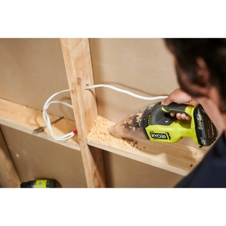 фото ручной пылесос ryobi one+ 18в rhv18-0 5133005655