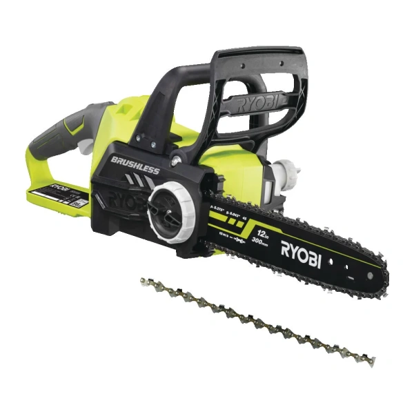 фото бесщеточная аккумуляторная цепная пила ryobi one+ ocs1830 5133002829