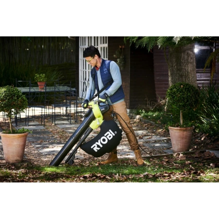 фото электрическая воздуходувка ryobi rbv3000cesv