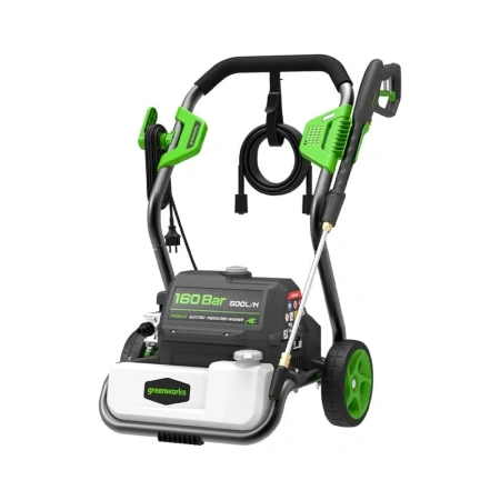фото электрическая мойка высокого давления greenworks 5106807