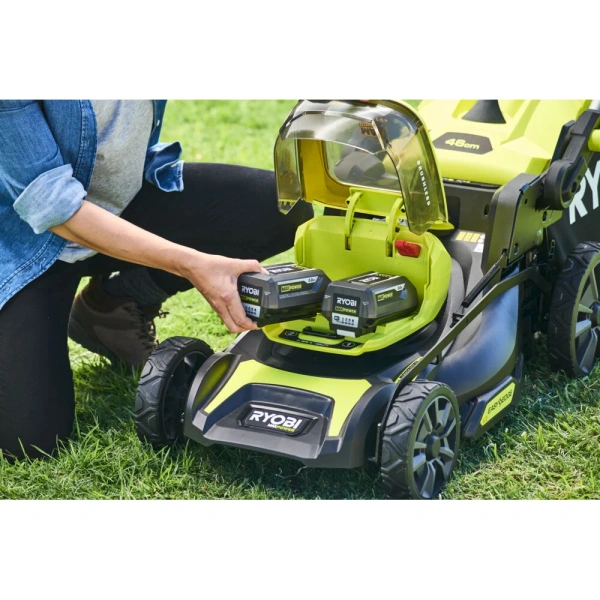 фото бесщеточная газонокосилка ryobi ry36lmxsp46a-150 36в