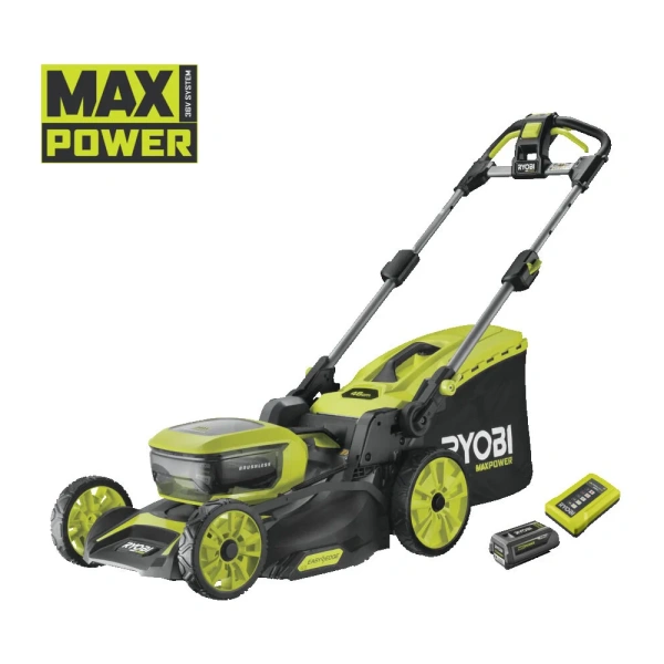 фото бесщеточная газонокосилка ryobi ry36lmxsp46a-150 36в