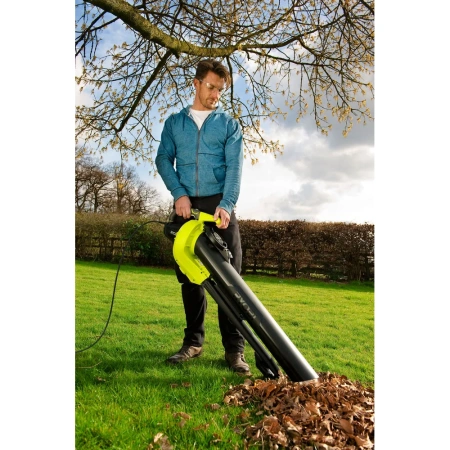 фото электрическая воздуходувка ryobi rbv3000cesv