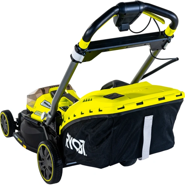 фото бесщеточная газонокосилка ryobi ry18lmx40a-0