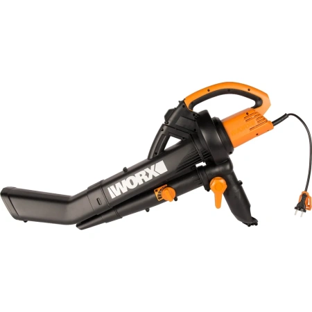 фото садовый воздуходув-пылесос worx wg505e